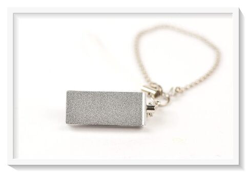 《客制usb隨身碟》皮斯波金屬旋轉-銀︱s10